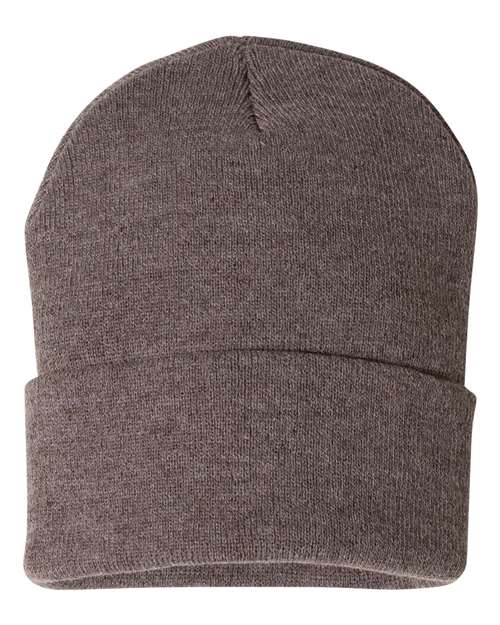 12" Solid Cuffed Beanie - Sportsman - SP12