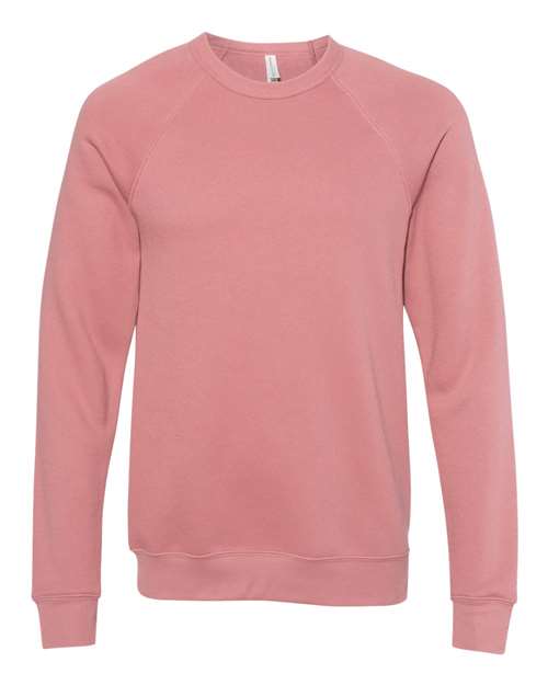 Unisex Sponge Fleece Raglan Crewneck Sweatshirt - BELLA + CANVAS - 3901