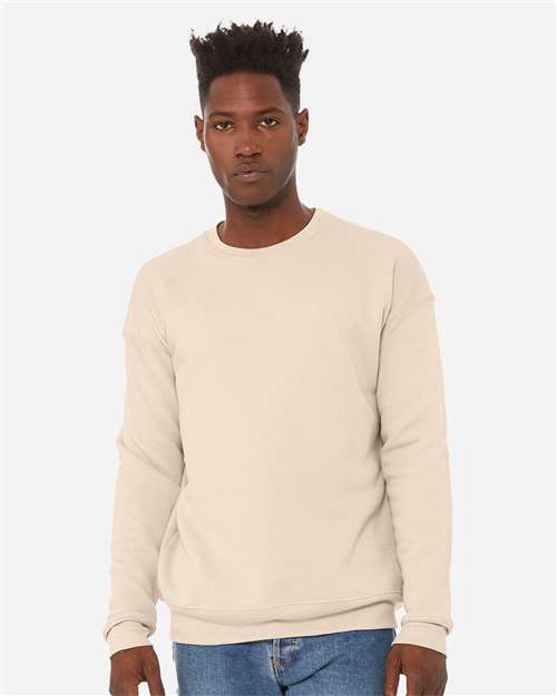 Unisex Sponge Fleece Drop Shoulder Crewneck Sweatshirt - BELLA + CANVAS - 3945