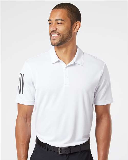 Men's Floating 3-Stripes Polo - Adidas – A480