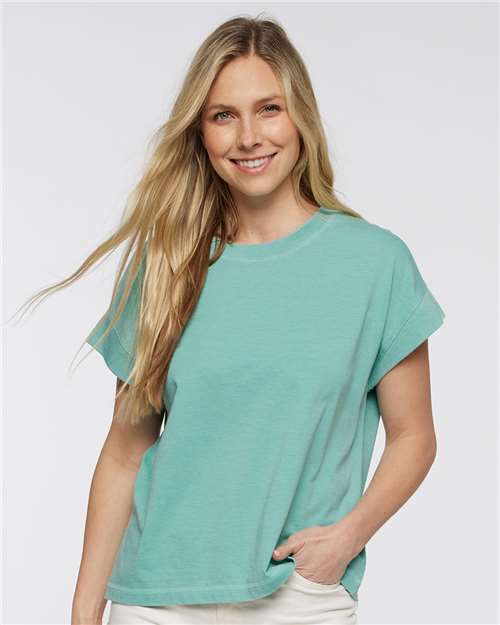 Women's Vintage Wash Tee - LAT - 3502