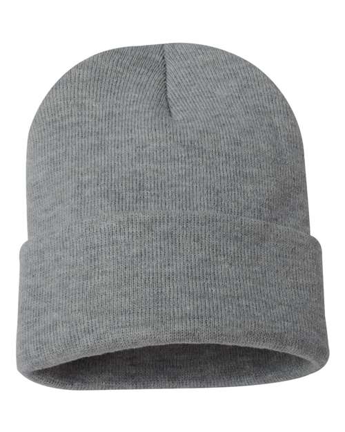 12" Solid Cuffed Beanie - Sportsman - SP12
