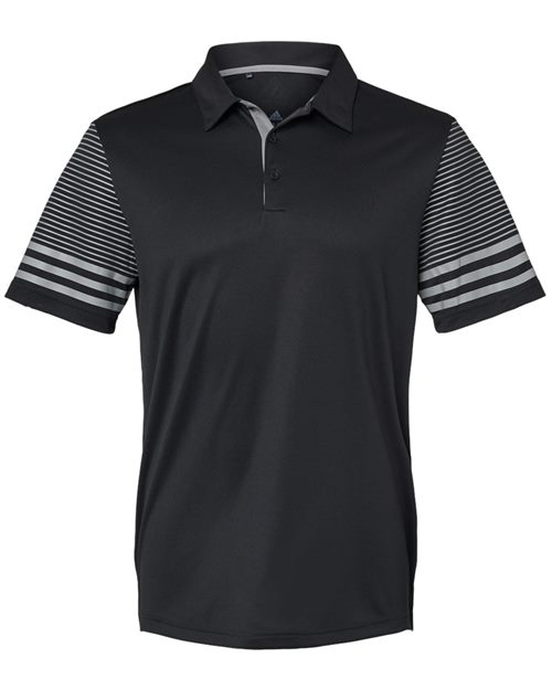 Men's Striped Sleeve Polo - Adidas – A490