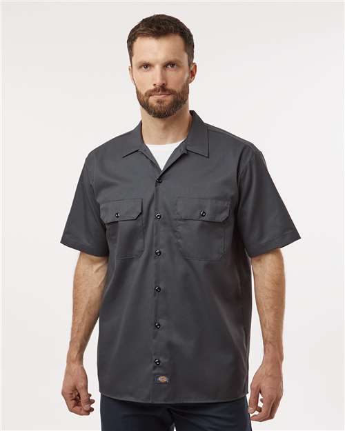 Men's Short Sleeve Work Shirt - Dickies - 2574