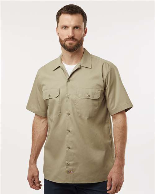 Men's Short Sleeve Work Shirt - Dickies - 2574
