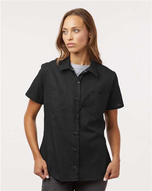 Women's Industrial Short Sleeve Work Shirt - Dickies - 5350