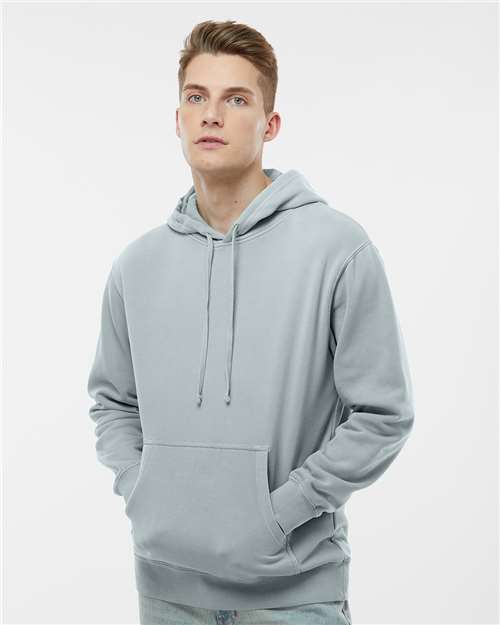 Unisex Midweight Pigment-Dyed Hooded Sweatshirt - Independent Trading Co. - PRM4500