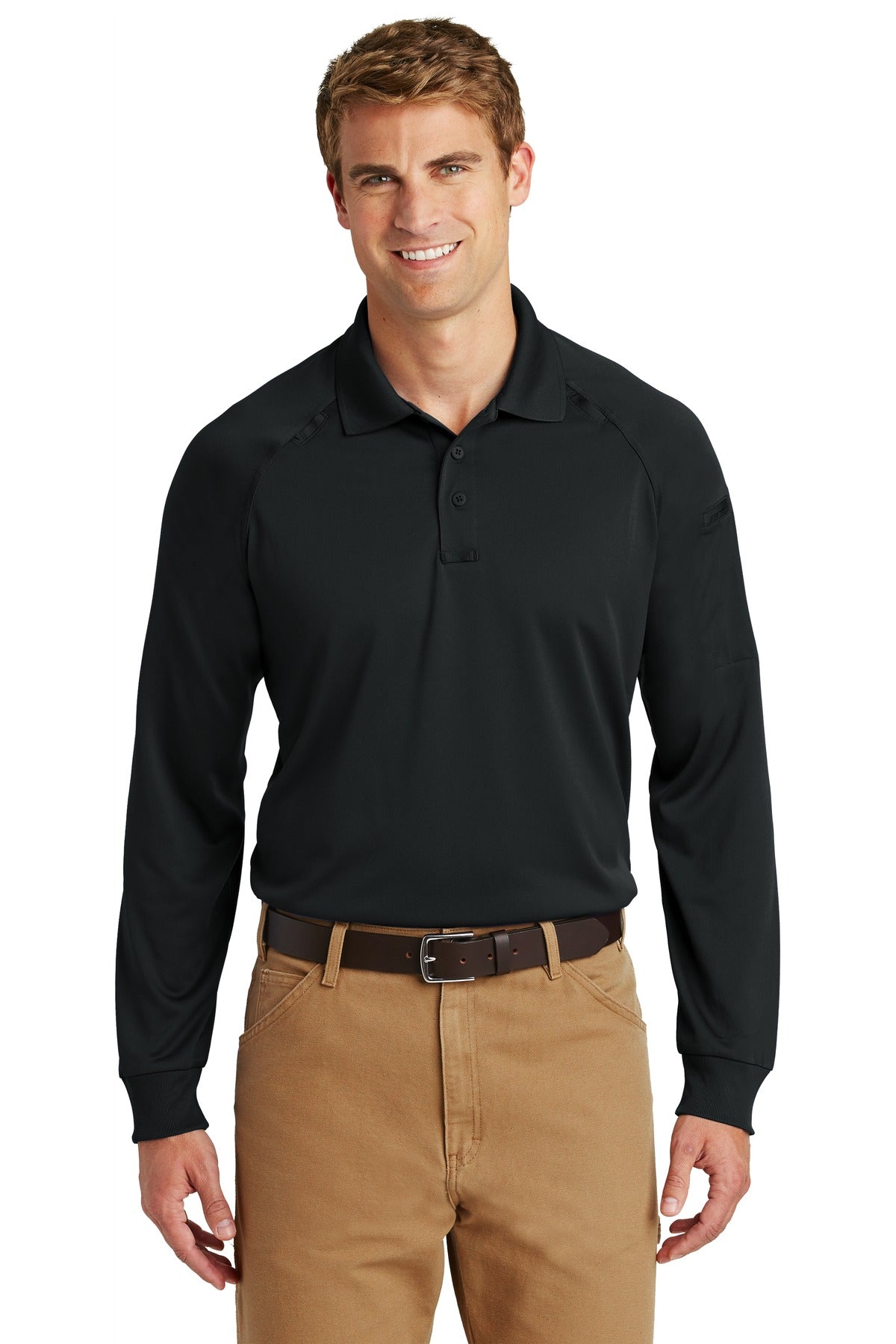 CornerStone ®  - Select Long Sleeve Snag-Proof Tactical Polo. CS410LS - CS410LS