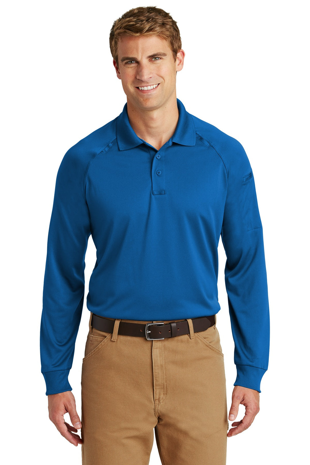 CornerStone ®  - Select Long Sleeve Snag-Proof Tactical Polo. CS410LS - CS410LS