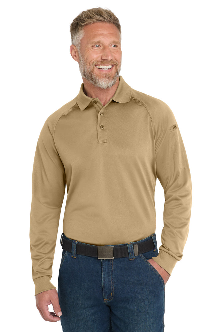 CornerStone ®  - Select Long Sleeve Snag-Proof Tactical Polo. CS410LS - CS410LS