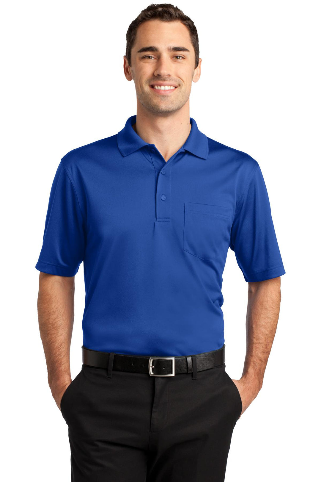 CornerStone ®  Select Snag-Proof Pocket Polo. CS412P - CS412P