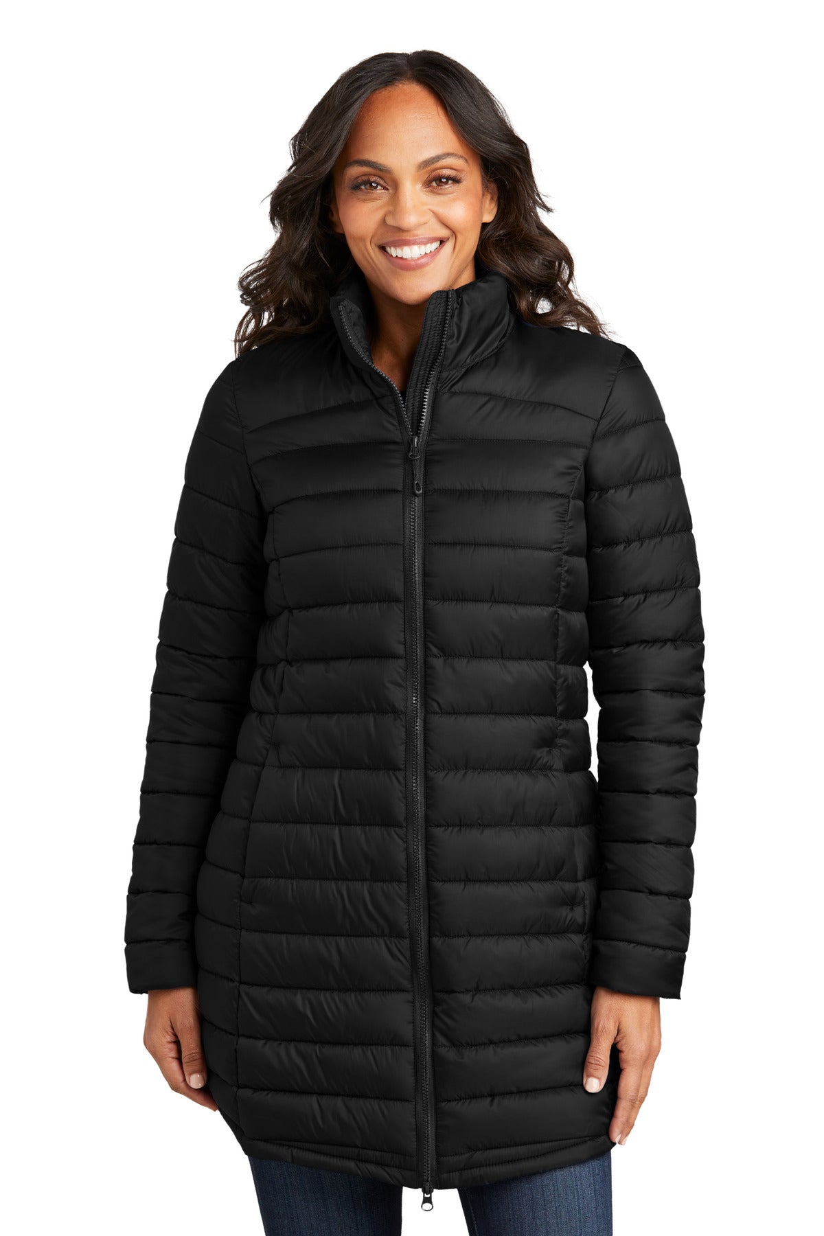 Port Authority ®  Women's Horizon Puffy Long Jacket L365 - L365