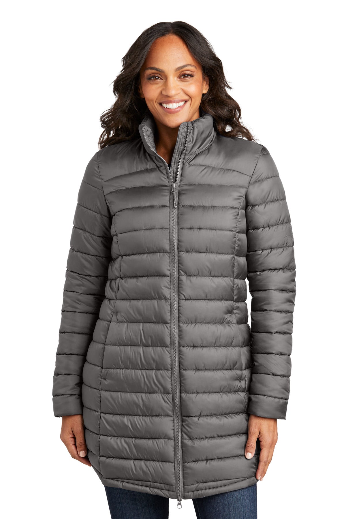 Port Authority ®  Women's Horizon Puffy Long Jacket L365 - L365