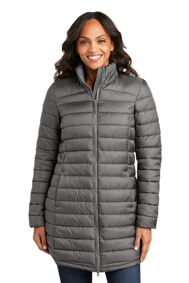 Port Authority ®  Women's Horizon Puffy Long Jacket L365 - L365