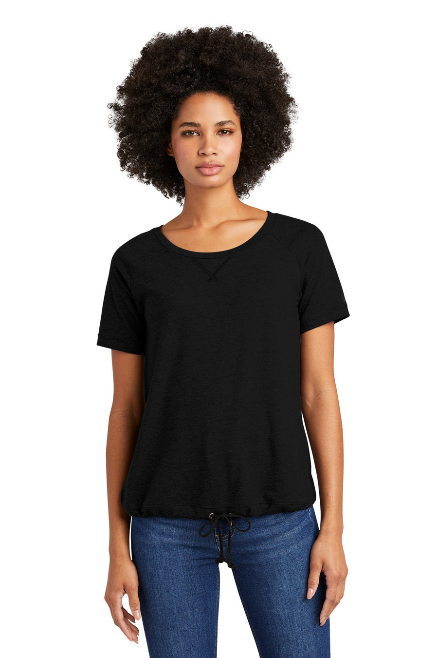 New Era  ®  Women's Tri-Blend Performance Cinch Tee. LNEA133