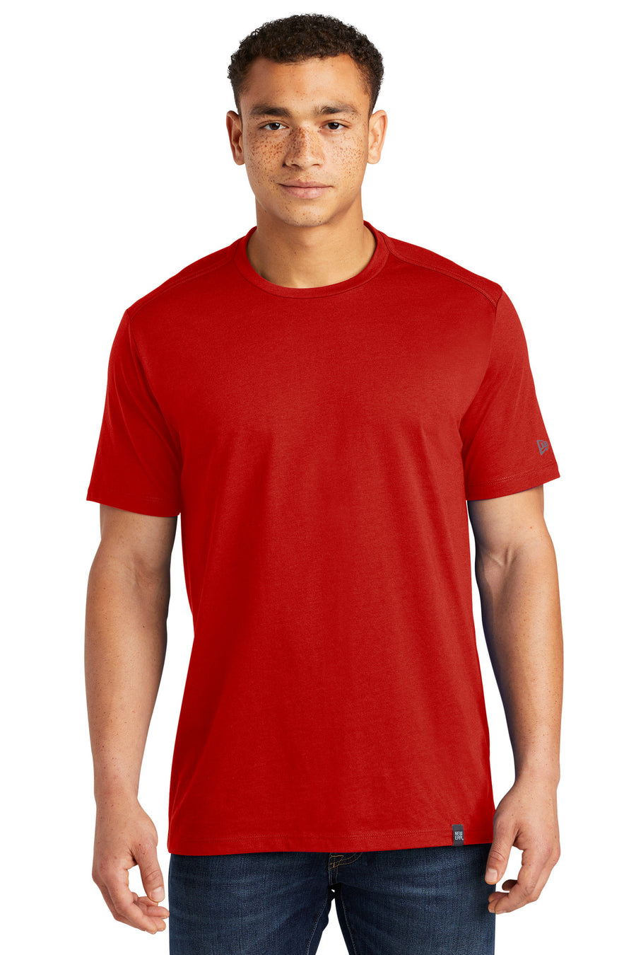 New Era  ®  Heritage Blend Crew Tee. NEA100