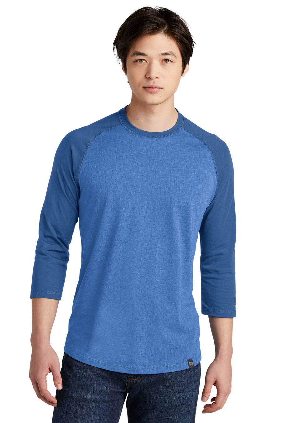 New Era  ®  Heritage Blend 3/4-Sleeve Baseball Raglan Tee. NEA104