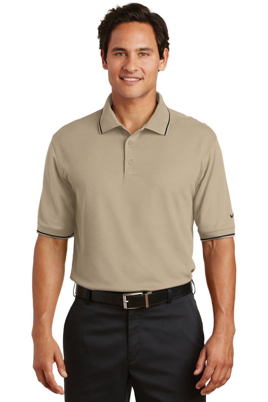 DISCONTINUED Nike Dri-FIT Classic Tipped Polo.