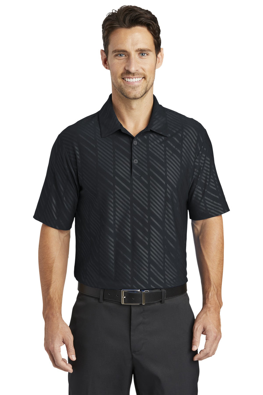DISCONTINUED Nike Dri-FIT Embossed Polo.