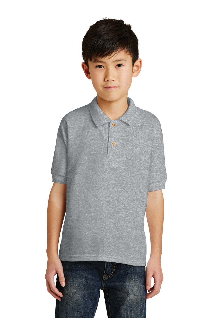 Gildan Youth DryBlend 6-Ounce Jersey Knit Sport Shirt.