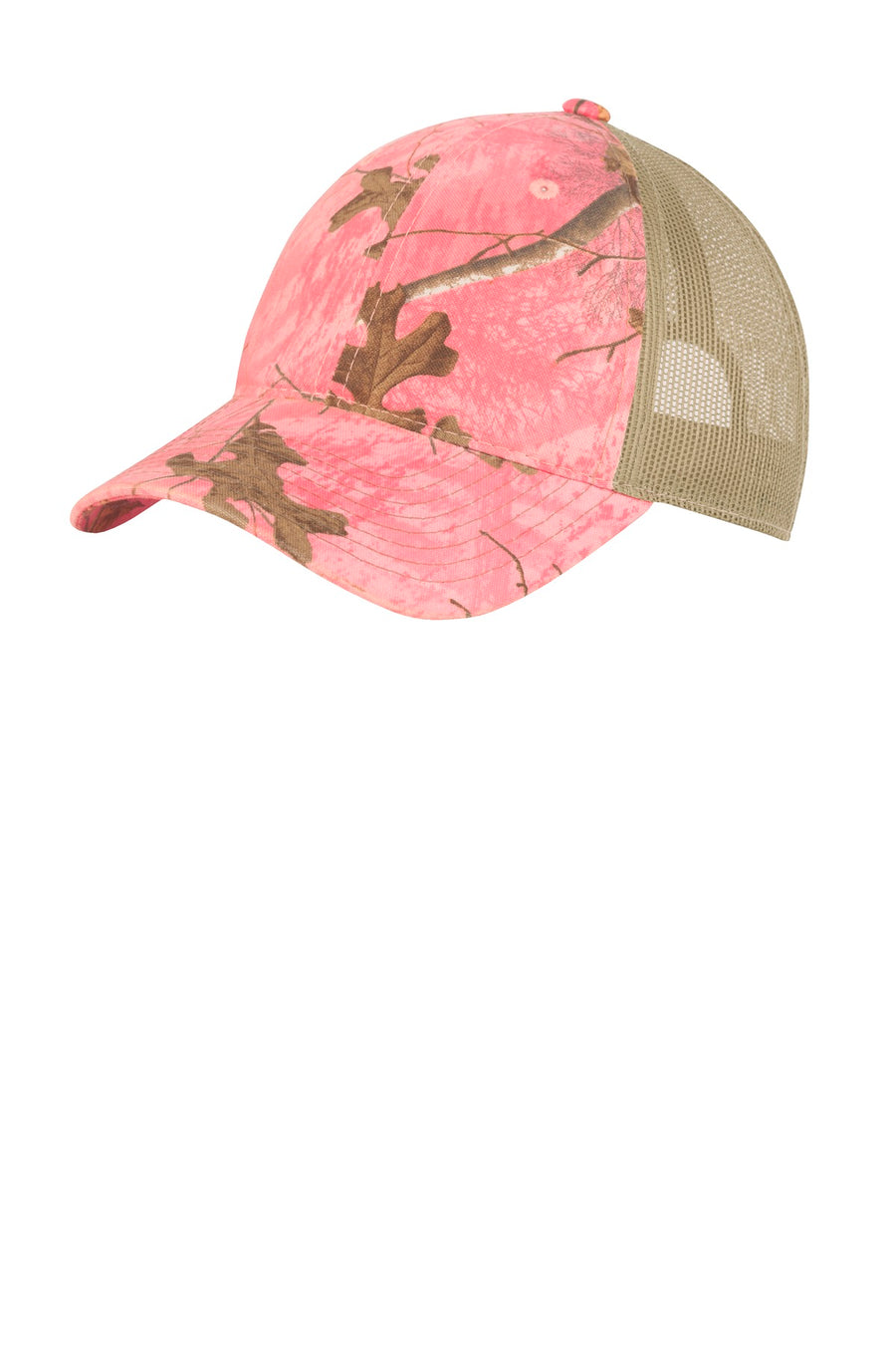 Port Authority Unstructured Camouflage Mesh Back Cap.