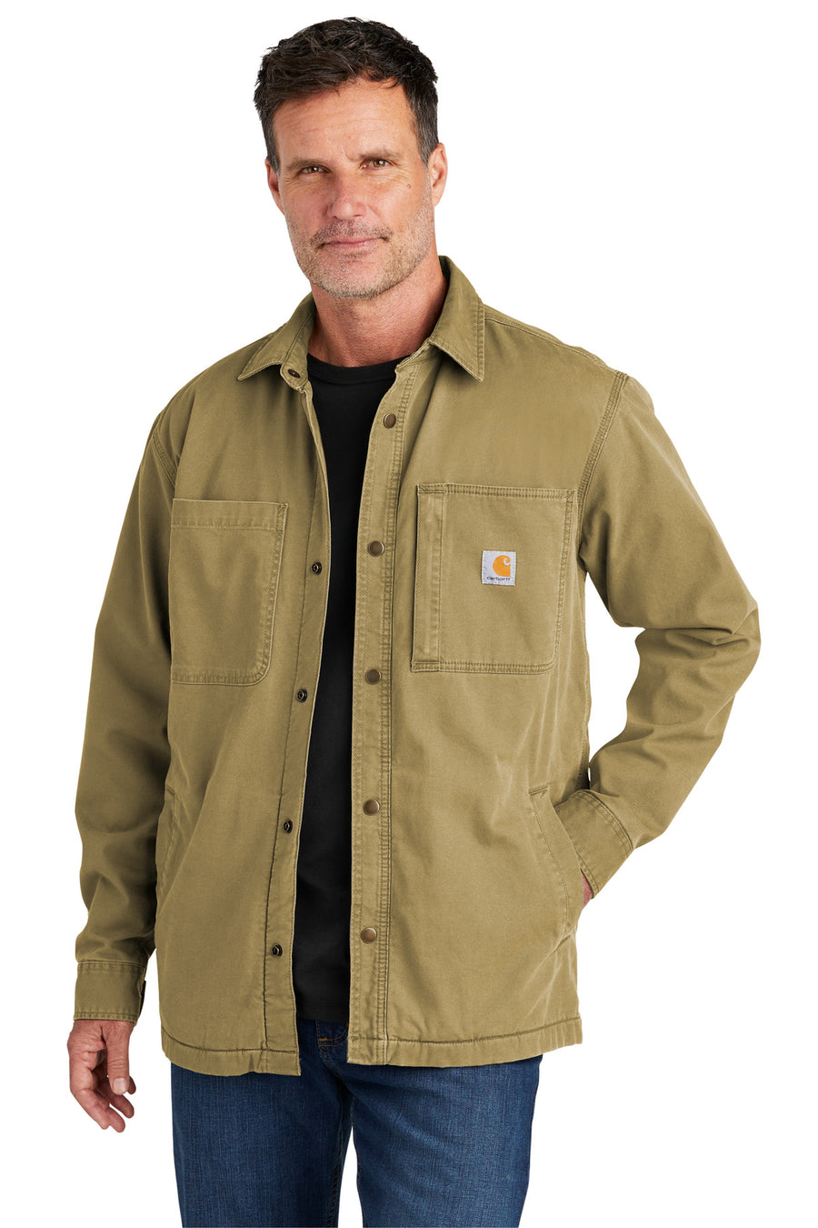 Carhartt Rugged Flex Fleece-Lined Shirt Jac