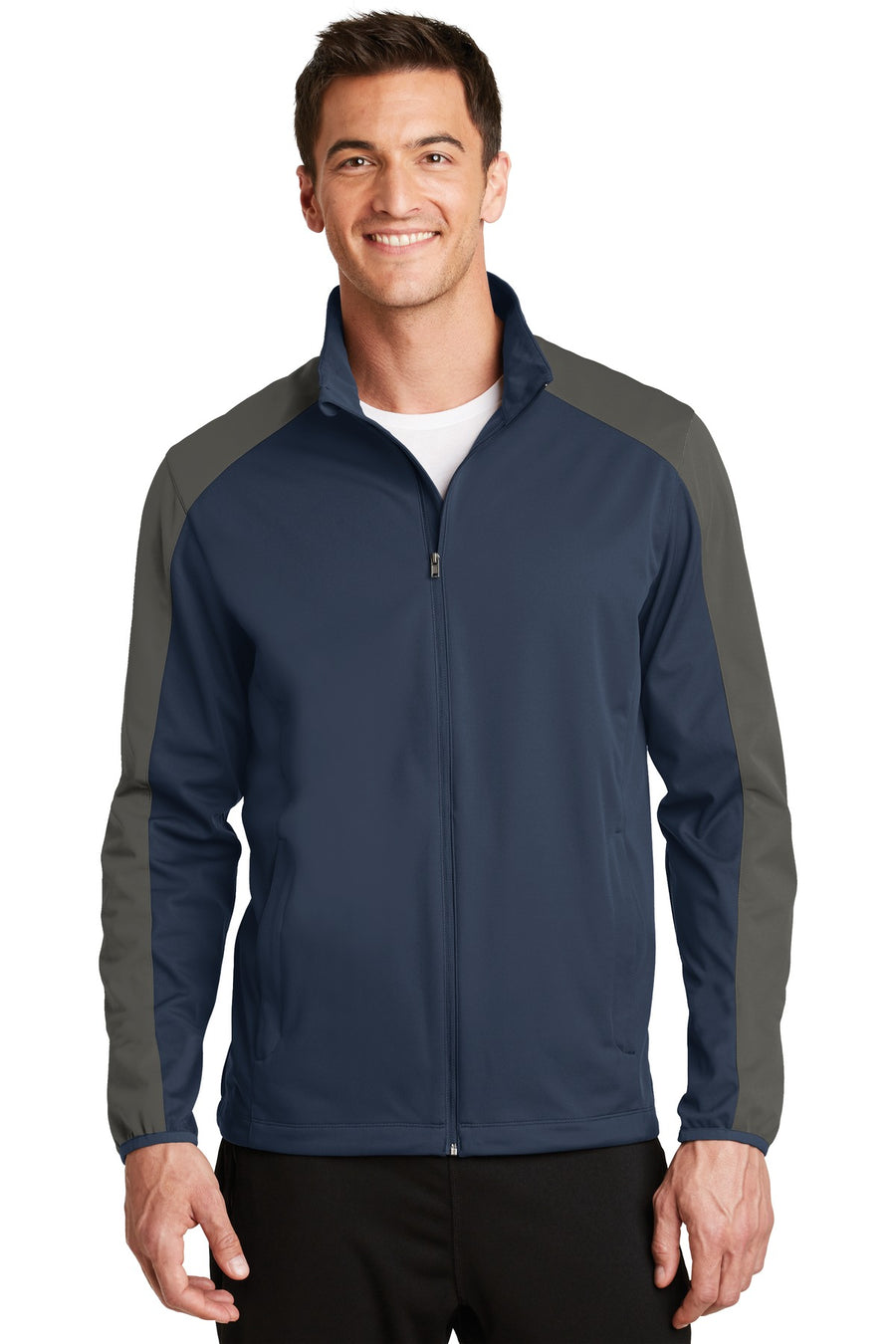 Port Authority Active Colorblock Soft Shell Jacket.