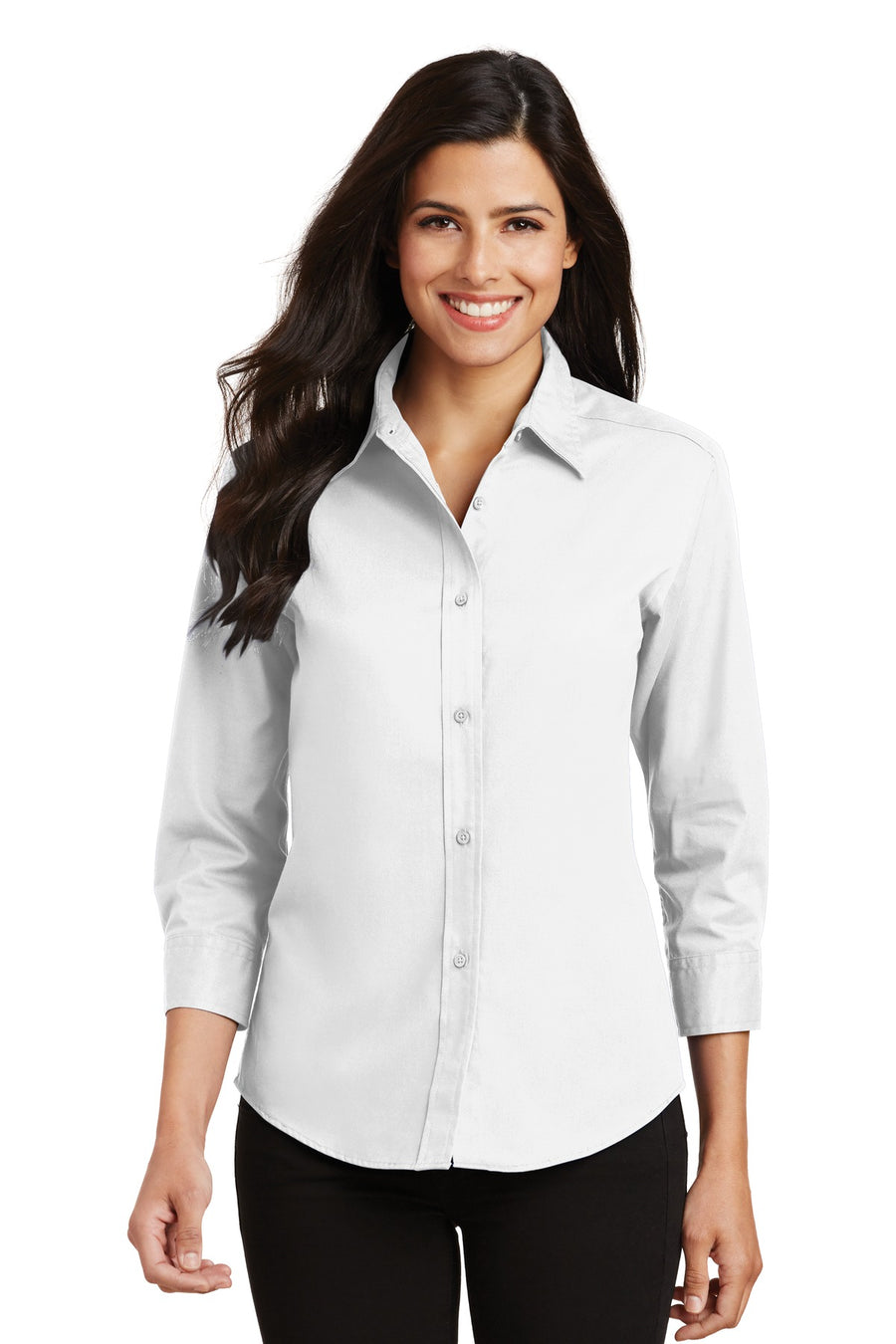 Port Authority 3/4-Sleeve Easy Care Shirt.