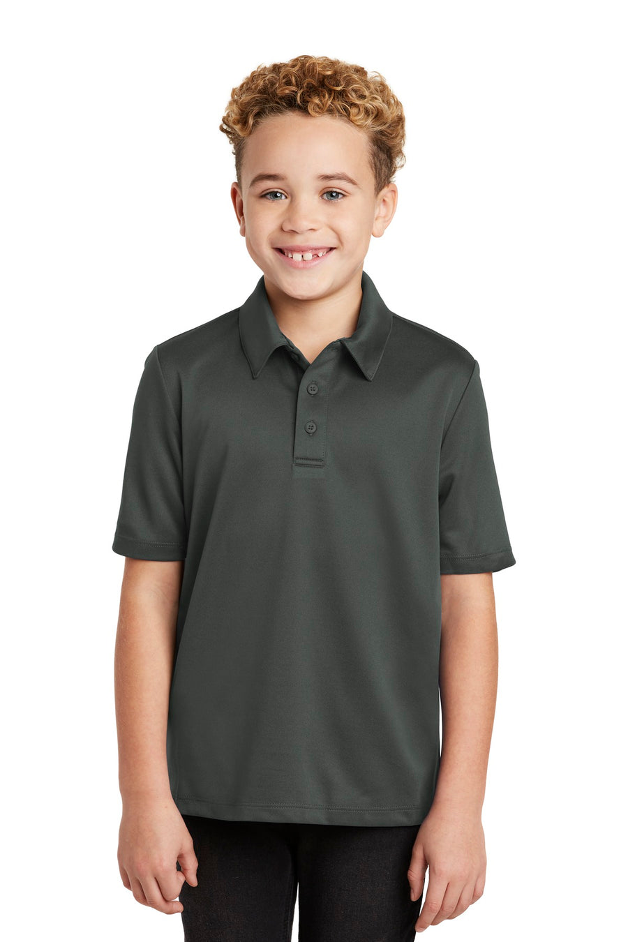 Port Authority Youth Silk Touch Performance Polo.